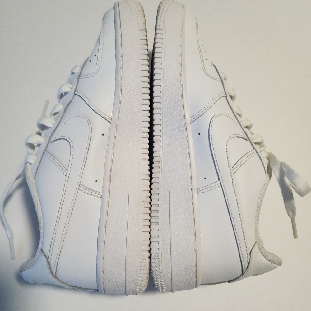 Nike Air Force 1 Low White Casual Shoes, Y7 Women 8.5 Men 7 - Picture 5 of 13